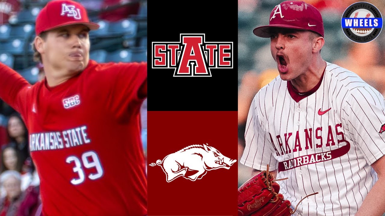 Arkansas State vs #6 Arkansas | Game 2 | 2026 College Baseball Highlights