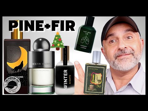 SMELLS LIKE CHRISTMAS | Top 20 Pine And Fir Fragrances | Green, Woody Crisp, Fragrances