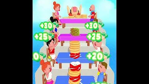 Pancake Run All Levels Mobile Gameplay Walkthrough - Update iOS, Android Game