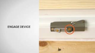 Dual-Action Window Opening Control Device on 200 Series Gliding Windows | Andersen Windows