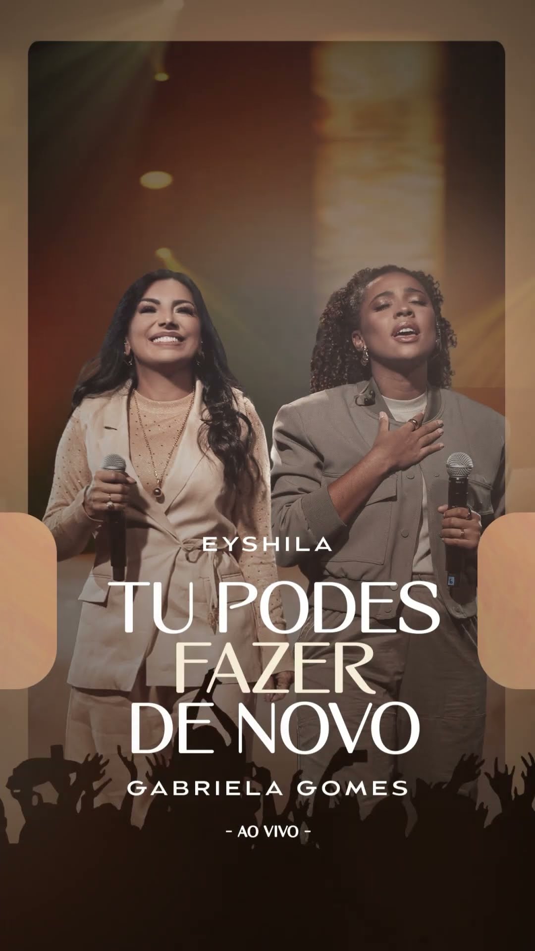 Faltam 3 dias para o lançamento do novo clipe da Eyshila com Gabriela Gomes “Tu Podes Fazer De Novo”