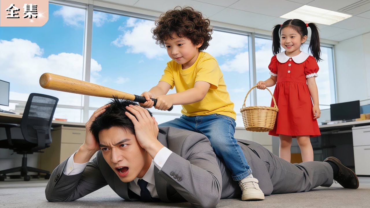 總裁一夜風流後人間蒸發，5年後雙胞胎闖進辦公室當眾暴揍他！這倆孩子竟和他一模一樣！難道是他的孩子？震驚全城！#總裁 #甜寵 #熱門短劇 #drama #chinesedrama