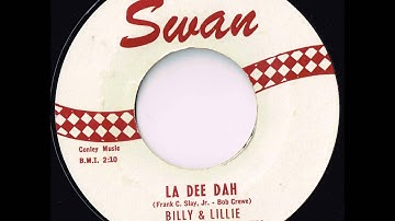 La Dee Dah - Billy & Lillie - Big Late 50's Rock and Roll Hit