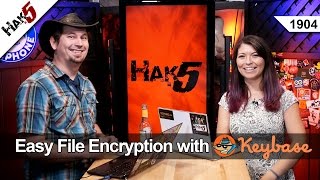 Easy File Encryption with Keybase - Hak5 1904