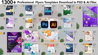 1300+ Professional  Flyers Templates Download In PSD & AI Files Sheri Sk