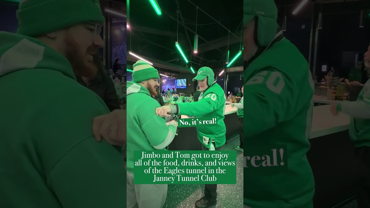 We gave this father and son a sideline experience to remember 