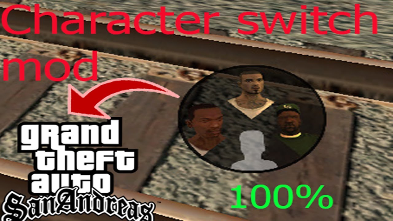 How to download and install Character Switch mod in GTA San Andreas