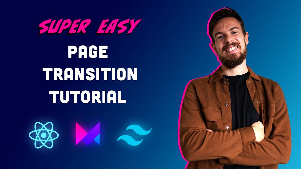 Super Easy Page Transitions with React tutorial