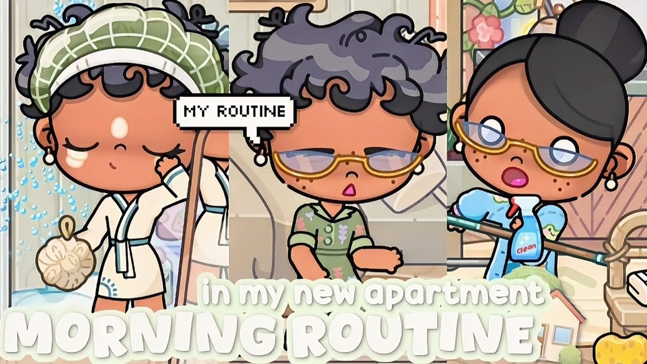🌿 My Morning Routine In My..🍵 (NEW APARTMENT 🪴).. || *MY ROUTINE* 🌨️ ...