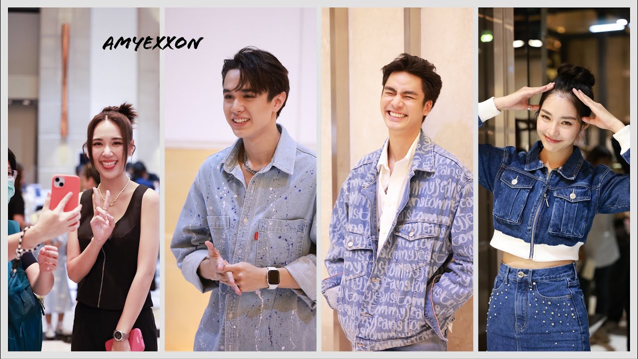 Ice Panuwat - ทีมนักแสดง ดวงใจเทวพรหม After Event 1Dec23 | AmyExxon