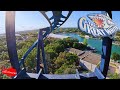 The Great White Coaster [4K-POV] SeaWorld San Antonio Texas