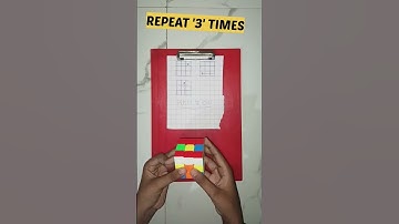 How to solve rubik cube new trick #shorts #viralshorts #trending #howtosolverubikscube #speedcuber🥺
