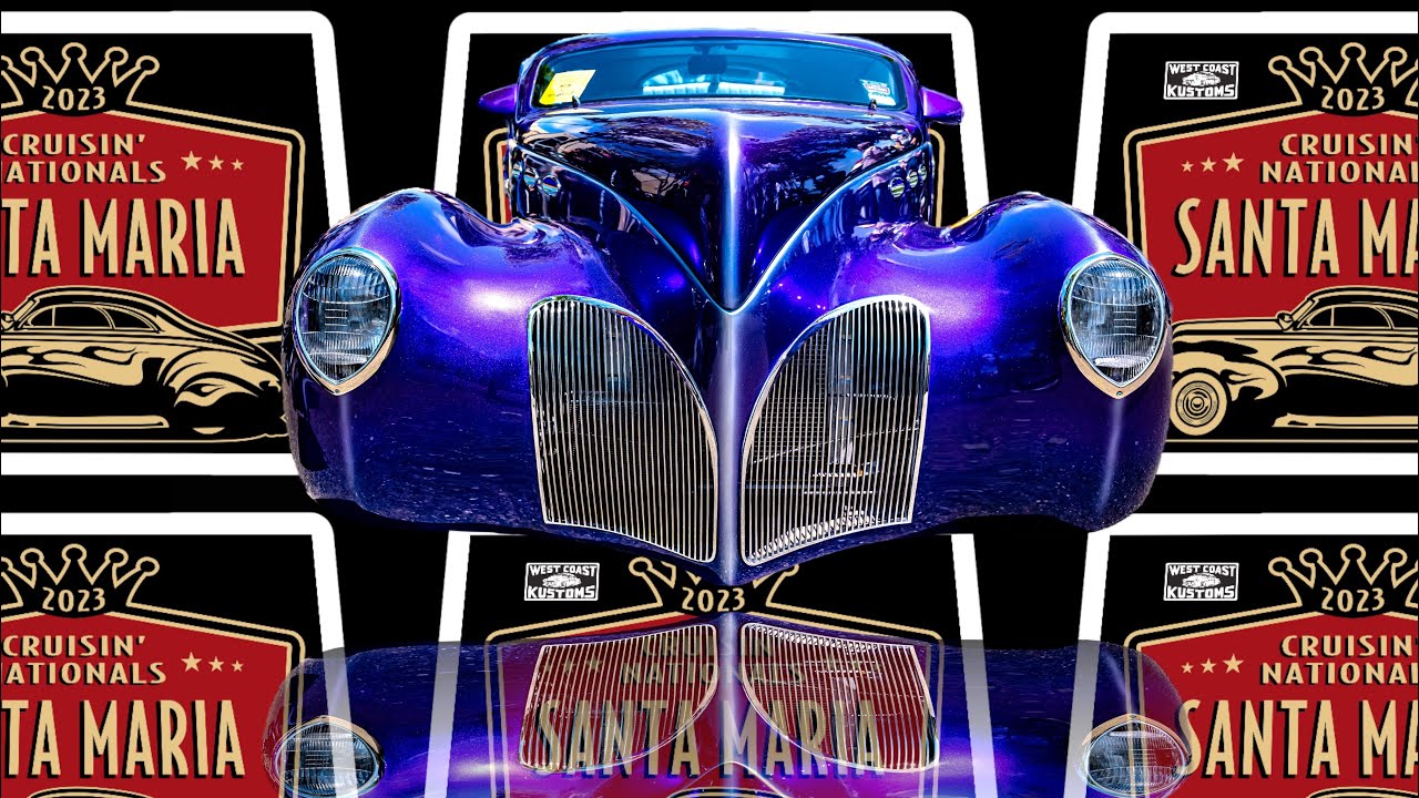 West Coast Kustoms Cruisin' Nationals Car Show 2023 in Santa Maria