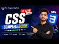 CSS Live Class in Hindi | From Beginner to Pro 🚀 Day - 2