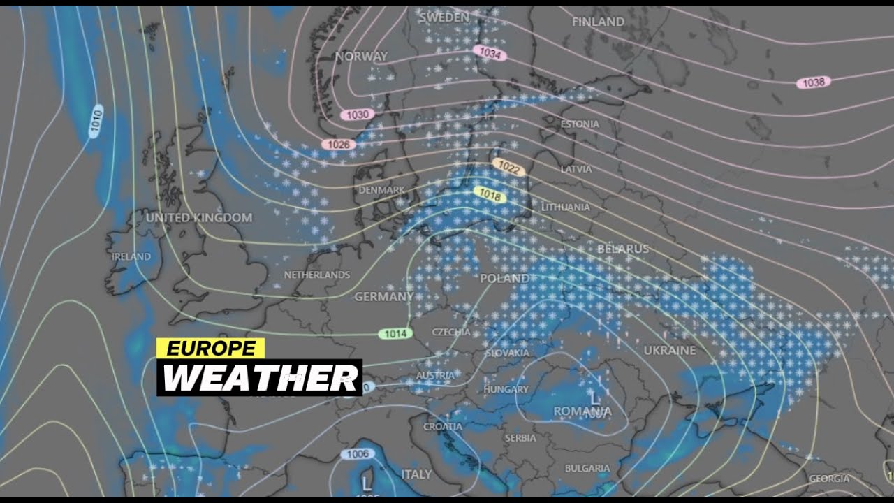 European Weather | ECMWF Model Precipitation February 6, 2026 - RainStorms In Europe