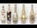 10 Jute bottle decoration ideas | Home decorating ideas easy #2