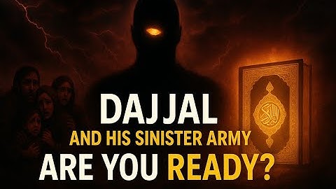 Dajjal & His Sinister Army – The Greatest Fitnah Before Qiyamah | Islamic End Times Explained