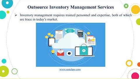 Inventory Management Services I Sasta Outsourcing Services