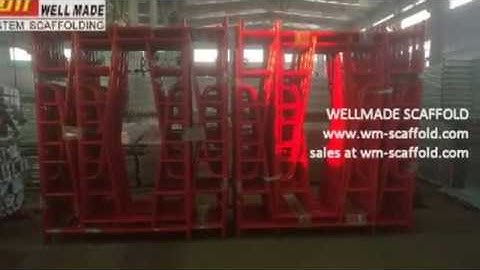 Walk Through Frame Scaffolding A Frame Scaffold