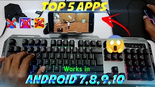 Top 5 Application To Play Free Fire Using Keyboard ⌨️ And Mouse🖱️In Mobile For Andriod 8,9,10 !!! screenshot 4