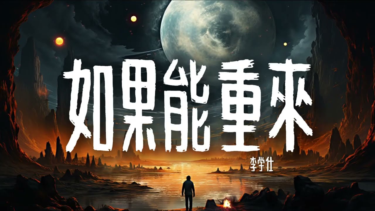 李學仕 - 如果能重來【動態歌詞MV】高清 Lyrics ♪ 