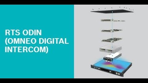RTS ODIN, OMNEO Digital Intercom - Summer Showcase Webinar 2020
