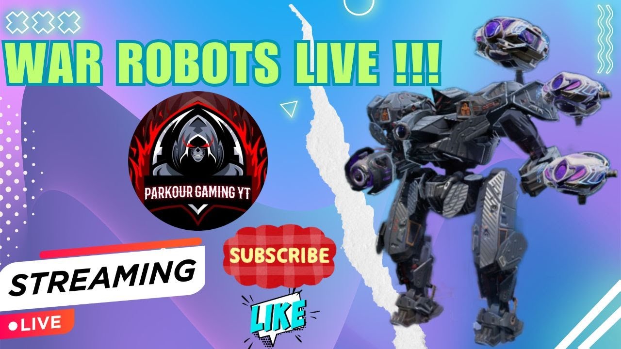 🔴War Robots Stream Gameplay Sub Goal 5580 