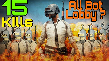 Only Bots in lobby |Pubg mobile | payload mode  -15 kills