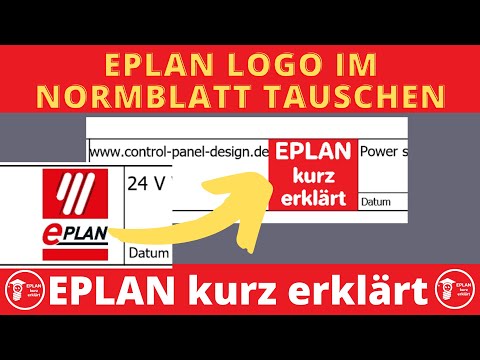 Das EPLAN Logo im Normblatt tauschen und dein eigenes Logo benutzen