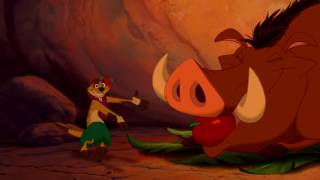Timon And Pumbaa Distract Spinosaurus