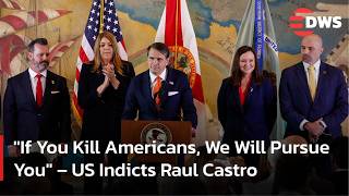 Acting AG Todd Blanche Says Raul Castro Will Face Justice In America | DWS News | AC1F