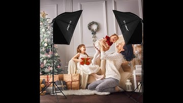 CRAPHY 700W Softbox Lighting Kit