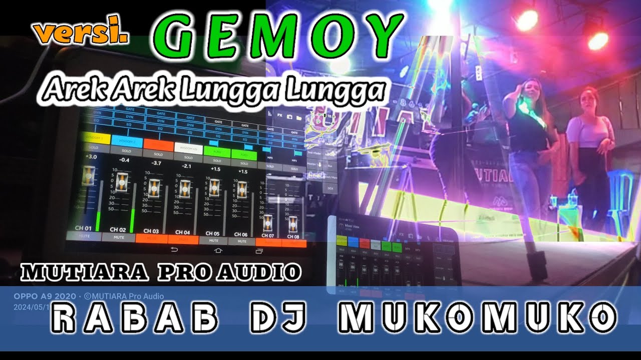 RABAB DJ MUKOMUKO - terbaru √ Arek Arek Lungga Lungga || Mutiara Pro Audio