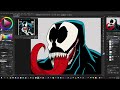 So I&#39;ve Been Away For A Hot Minute - Drawing Venom - Digital Speedart