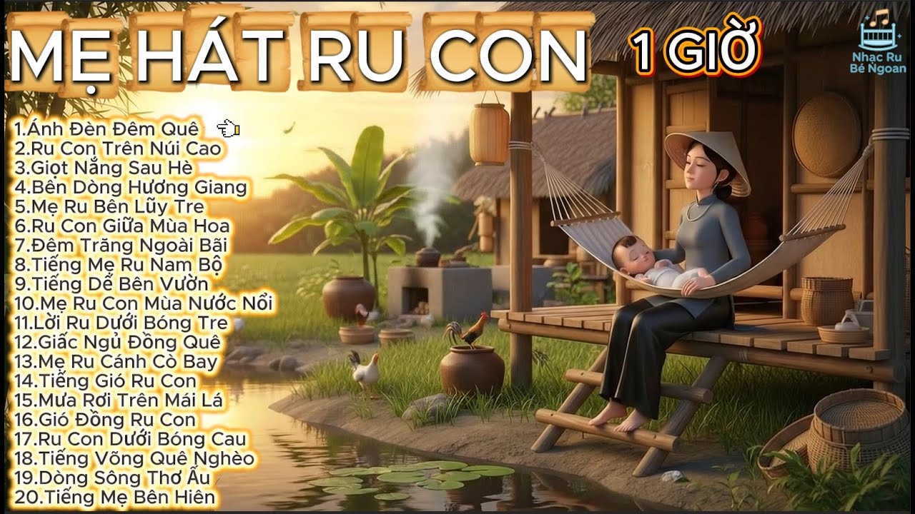 Top 20 Giai Điệu Ru Con | Lời Mẹ Ngọt Ngào | Nhạc Dân Ca Quê Hương | Giấc Ngủ Ngon Say | Phần 36