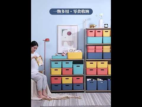 [Little B House] Stackable Container Drawers Organizer Cupboard Storage Box With Lid 收纳盒 -