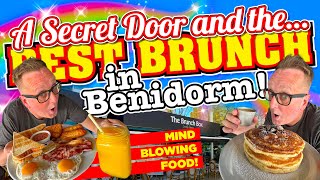 The BEST BRUNCH in BENIDORM. The FOOD here is MINDBLOWING! PLUS I reveal Benidorm's SECRET DOOR!