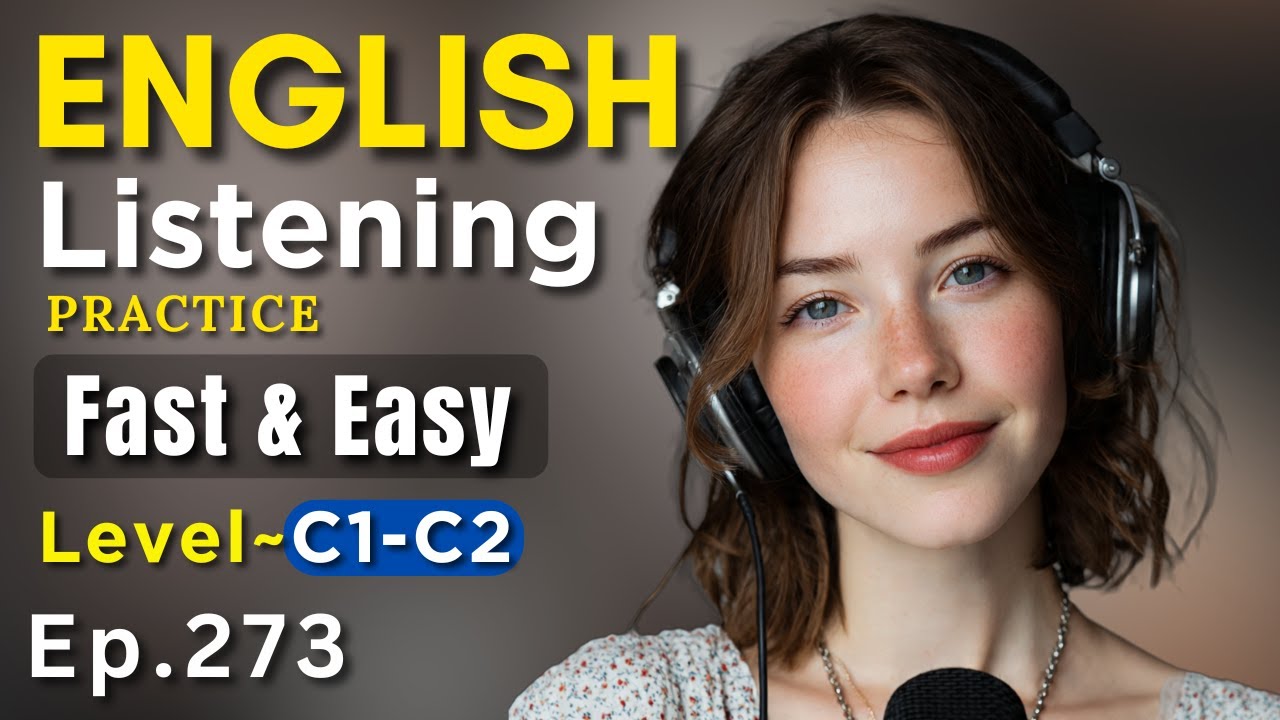 Improve your listening | English Listening Practice Daily - C1/2 | Listening Comprehension skills