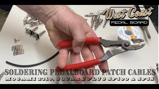 Building a Pedalboard: Making the Best Square Plug Patch Cables for Pedalboards