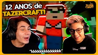 PAC e MIKE REAGEM aos PRIMEIROS VÍDEOS do TAZERCRAFT!