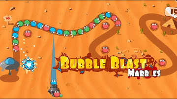 Bubble Blast Marbles #3 - Arcade, puzzle, conundrum, jigsaw