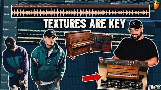 Textures Are Key?! |  How Cubeatz And Nico Chiara Make Vintage Piano Samples | Fl Studio 20 Cook Up