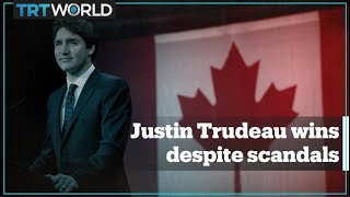 Canada's Justin Trudeau wins second term in elections but loses majority