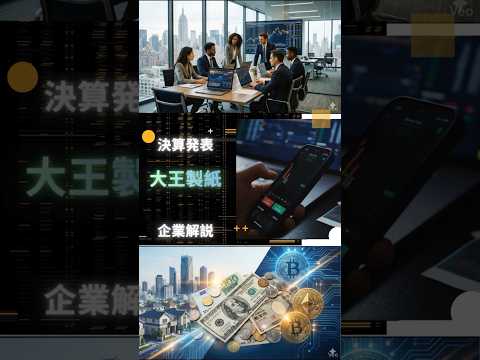 決算発表銘柄分析 大王製紙 #大王製紙#決算分析 #投資 #お金