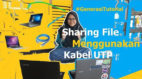 Cara Sharing File Menggunakan Kabel UTP (Peer to Peer)