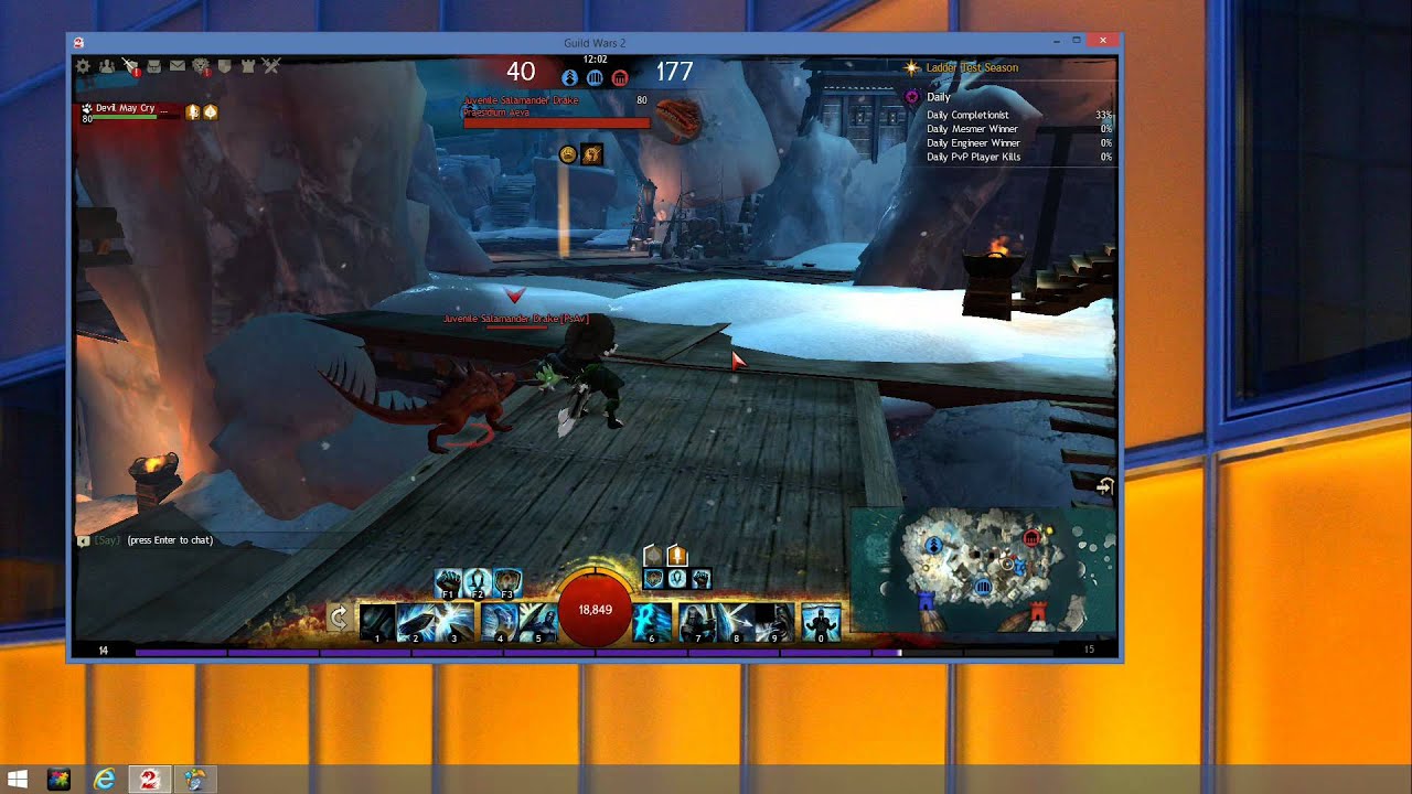 guild wars 2 charr female  gameplay part 1