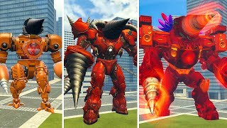 VOLUTION OF NEW SUPER UPGRADED TITAN DRILL MAN!  SKIBIDI TOILET BOSSES In Garry's Mod!