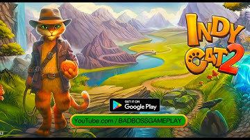 Indy Cat 2: Match 3 free game - Android Gameplay HD