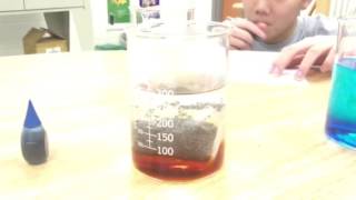 WATER AND TEA DIFFUSION EXPERIMENT