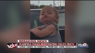 Plainfield police investigating child's death